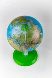 Gürbüz Işıksız Fiziki Dünya Küresi Modern Seri 30 CM thumbnail 6