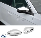 VW T-ROC PASLANMAZ KROM AYNA KAPAĞI 2 PRÇ 2017 VE ÜZERİ - 1