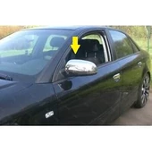 Audi A6 Ayna Kapağı Krom 2 Parça  2000-2009 Paslanmaz Çelik - 1