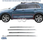 VW Tiguan Krom Yan Kapı Çıtası 4 Prç P.ÇELİK 2016 Üzeri - 1