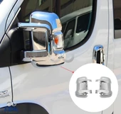 Peugeot Boxer ABS Krom Kaplama Ayna Kapağı 2 prç. 2006 üzeri P.Çelik - 1
