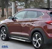 Hyundai Tucson Krom Cam Çıtası 6 prç. 2015 ve üzeri P.Çelik - 5