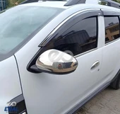 Dacia Duster Krom Ayna Kapağı 2 Parça P.Çelik 2018-2024 - 3