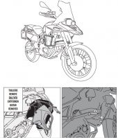 GIVI TNH5110OX BMW F 800 GS ADVENTURE (13-18) ÜST KORUMA DEMİRİ - 4
