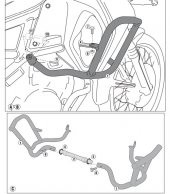 GIVI TNH5110OX BMW F 800 GS ADVENTURE (13-18) ÜST KORUMA DEMİRİ - 5