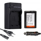 Cazipshop Sony NP-FW50 Batarya(1700Mah)+Şarj Aleti Cihazı Seti - 1