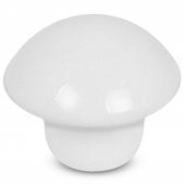 Mantar Düğme Kulp Çekmece Dolap Kapak Kulpu Kulbu Beyaz (10 ADET) - 2