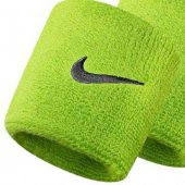 Nike Aksesuar Swoosh Wristbands 2 Unisex Yeşil Antrenman Havlu Bileklik N.NN.04.710.OS - 2