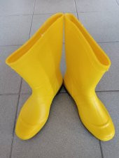 GEZER KISA BOĞAZ SARI ÇİZME 39 NUMARA - 1