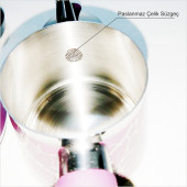 Mor Konik Eğimli Parlak Yüzey Kaliteli 125l.Soğumayan Çeyizlik Hediyelik 2 Kapaklı Çaydanlık Demlik - 3