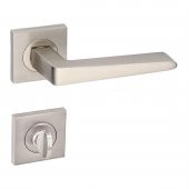 Arpat Porto Kare Rozetli Wc Kapı Kolu Saten - 1