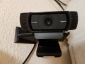 Köşede Logitech C920 Webcam Duvara Monte (45O Da Destek) Plastik Aparat - 1