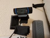Köşede Logitech C920 Webcam Duvara Monte (45O Da Destek) Plastik Aparat - 2