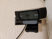 Köşede Logitech C920 Webcam Duvara Monte (45O Da Destek) Plastik Aparat - 3