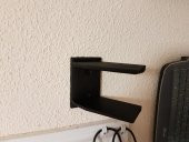 Köşede Logitech C920 Webcam Duvara Monte (45O Da Destek) Plastik Aparat - 7