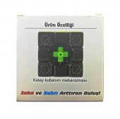 Beyaz Zemin Üzeri Renkli Zeka Küpü 3X3X3-6,8 cm - 3