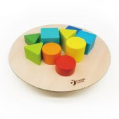Classic World Ahşap Denge Oyunu Yuvarlak - 1