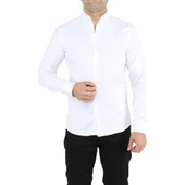 Jlt Erkek Oxford Licralı Slim Gömlek J-0729 - 4