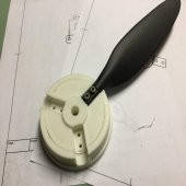 3Dlabprint Spitfire Spinner Plastik Aparat - 11