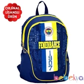 Hakan Çanta Lisanslı Orjinal Fenerbahçe Sırt Çantası Fenerbahçe Okul Çantası 87027 - 1
