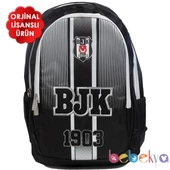 Hakan Çanta Lisanslı Orjinal Beşiktaş Okul Çantası Beşiktaş Sırt Çantası 87096 - 2