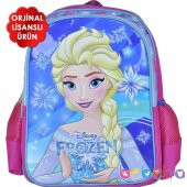 Hakan Çanta Lisanslı Frozen Okul Çantası Karlar Ülkesi Elsa Sırt Çantası 95566 - 1