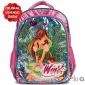 Winx Lisanslı Okul Çantası Winx Club Flora Sırt Çantası 63281 - 1