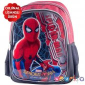 Hakan Çanta Lisanslı Spiderman Kabartmalı Okul Çantası Örümcek Adam Sırt Çantası 88986 - 1