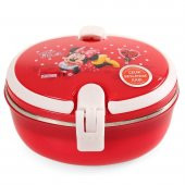 Disney Minnie Mouse Lisanslı Çelik Sağlıklı Beslenme Kabı Çatal ve Kaşıklı Beslenme Kutusu - 2