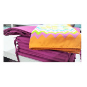Taç Kristal Bahçe Minder Takımı-Bordo - 8