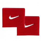 Nike Aksesuar Swoosh Wristbands 2 Unisex Kırmızı Antrenman Havlu Bileklik N.NN.04.601.OS - 1