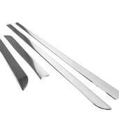 Nissan Navara krom yan kapı çıtası 4 kapı 2006-2015 arası Paslanmaz Çelik thumbnail 2