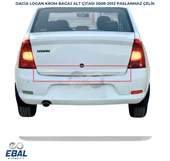 Dacia Logan FAZ 2 Krom Bagaj Alt Çıtası 2012 Ve Üzeri P.Çelik thumbnail 1
