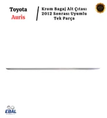 Toyota Auris Krom Bagaj Alt Çıtası 2012 ve üzeri P.Çelik thumbnail 3