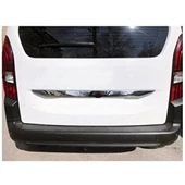 Citroen Berlingo Krom Bagaj Çıtası 2018 ve Üzeri Paslanmaz Çelik thumbnail 2