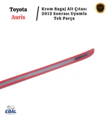 Toyota Auris Krom Bagaj Alt Çıtası 2012 ve üzeri P.Çelik thumbnail 4