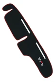 Tofaş Şahin Doğan Kartal Nakışlı Alçak Göğüs Siyah Torpido Halısı / Emoji Yastık / Oto Aksesuar - 2