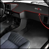 Tofaş Şahin Doğan Kartal Düşük Göğüs Torpido Koruma Kaplama Halısı / Tofaş Alçak Torpido Koruması thumbnail 4