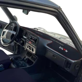 Tofaş Şahin Doğan Kartal / Yeni Model Nakışlı Siyah Torpido Halısı / Emoji Yastık & Oto Aksesuar thumbnail 6