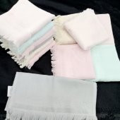 Kanaviçe işleme mutfak havlu seti 12 adet 50 x 30 cm - 1