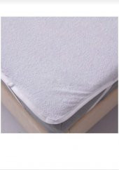 Tek  kişilik  yatak  alezi 100  x 200 cm   Dört  Kenar  Lastikli  Yüzde  Yüz  Sıvı  Geçirmez  Yatak  ALEZİ - 4