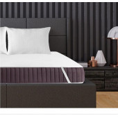 Tek  kişilik  yatak  alezi 100  x 200 cm   Dört  Kenar  Lastikli  Yüzde  Yüz  Sıvı  Geçirmez  Yatak  ALEZİ - 2