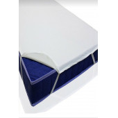 Tek  kişilik  yatak  alezi 100  x 200 cm   Dört  Kenar  Lastikli  Yüzde  Yüz  Sıvı  Geçirmez  Yatak  ALEZİ - 3