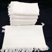 Fiesta kanaviçe işleme mutfak havlu seti 6 adet 50 x 30 cm Krem rengi - 1