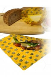 Apithecary Balmumlu Gıda Saklama Kumaşı Orta Boy (Medium) 3 Adet - 6