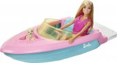 Orjinal Barbie Bebek ve Yüzebilen Teknesi Oyun Seti Orjinal Barbie Bebek ve Teknesi GRG30 - 2