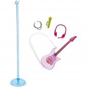 Orjinal Barbie Bebek Büyük Şehir Büyük Hayaller Malibu Şarkıcı Bebek GYJ23 thumbnail 4