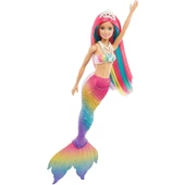 Orjinal Barbie Color Reveal Renk Değiştiren Sihirli Denizkızı Barbie Dreamtopia Bebek GTF89 - 6