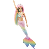 Orjinal Barbie Color Reveal Renk Değiştiren Sihirli Denizkızı Barbie Dreamtopia Bebek GTF89 - 5