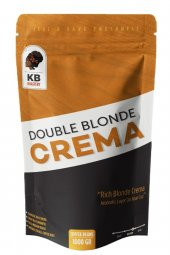 Double Blonde Crema - 1 Kg - Çekirdek Kahve - Orta-koyu Kavrulmuş - Espresso / Filtre Kahve Uyumlu - - 1